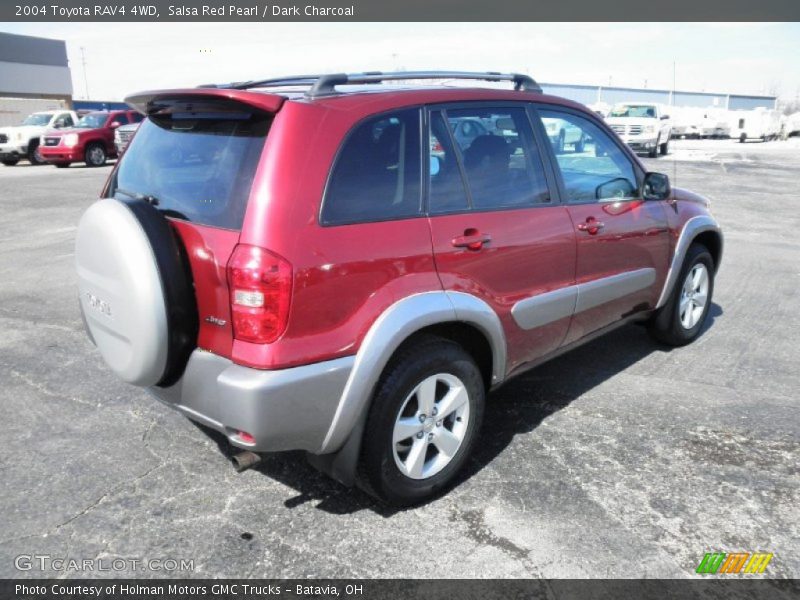 Salsa Red Pearl / Dark Charcoal 2004 Toyota RAV4 4WD
