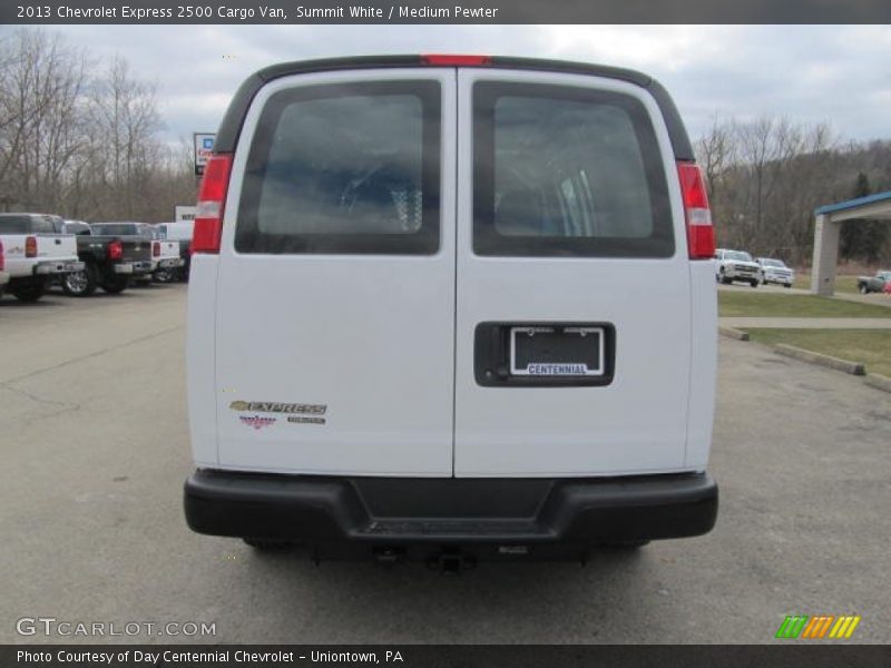 Summit White / Medium Pewter 2013 Chevrolet Express 2500 Cargo Van