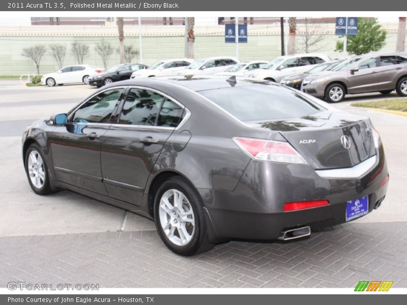 Polished Metal Metallic / Ebony Black 2011 Acura TL 3.5