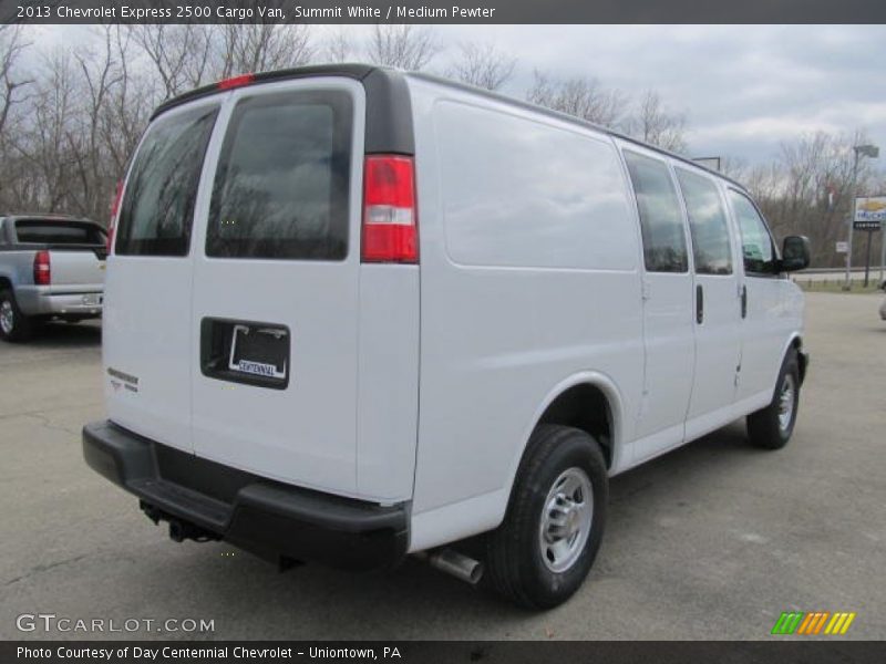 Summit White / Medium Pewter 2013 Chevrolet Express 2500 Cargo Van