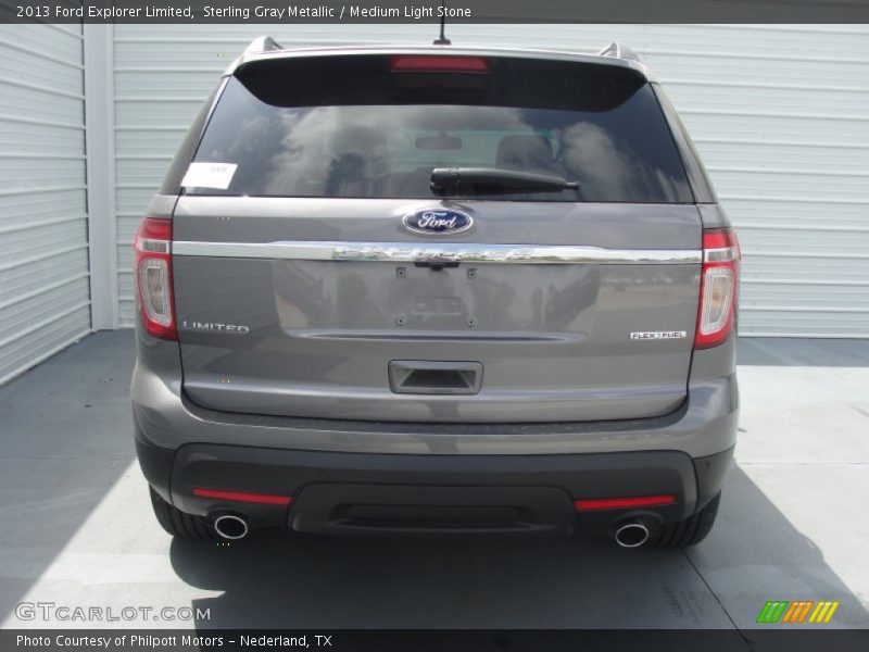 Sterling Gray Metallic / Medium Light Stone 2013 Ford Explorer Limited