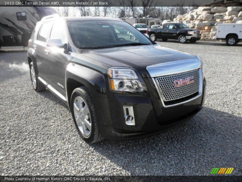 Iridium Metallic / Jet Black 2013 GMC Terrain Denali AWD