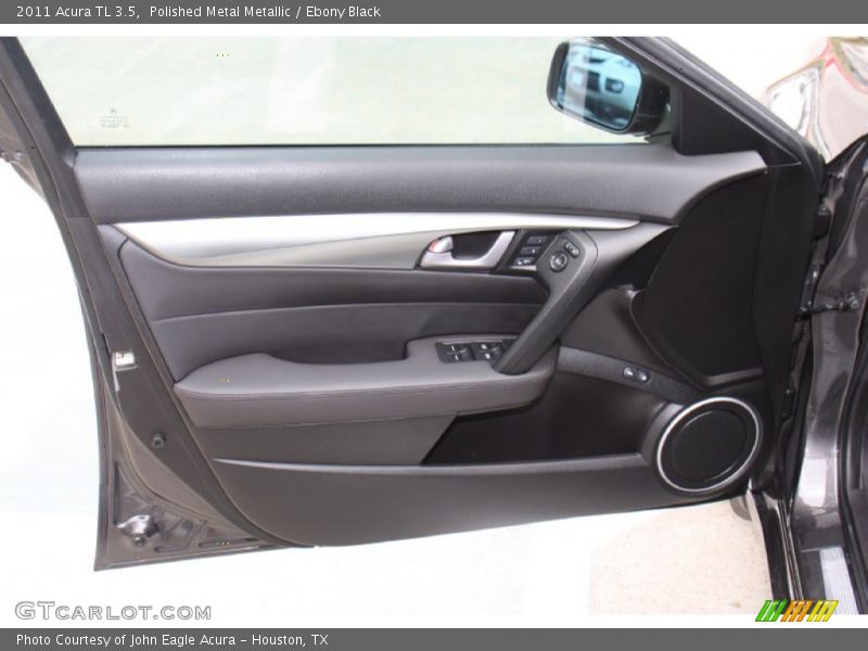 Polished Metal Metallic / Ebony Black 2011 Acura TL 3.5