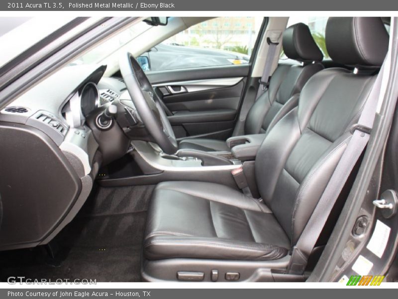 Polished Metal Metallic / Ebony Black 2011 Acura TL 3.5