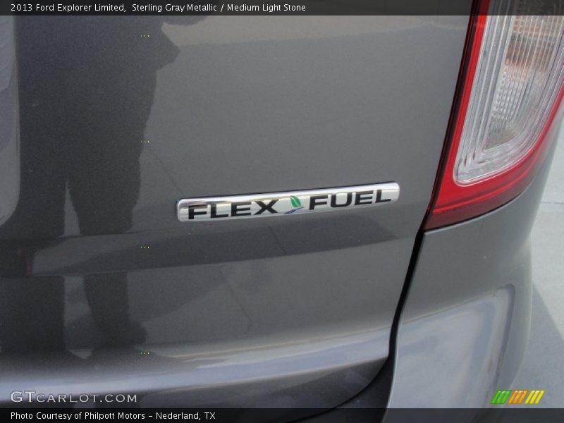 Sterling Gray Metallic / Medium Light Stone 2013 Ford Explorer Limited