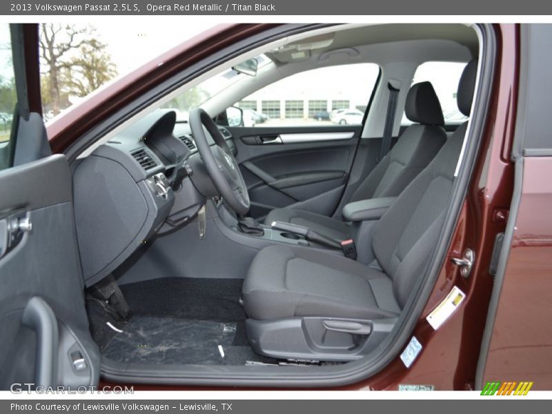 Opera Red Metallic / Titan Black 2013 Volkswagen Passat 2.5L S