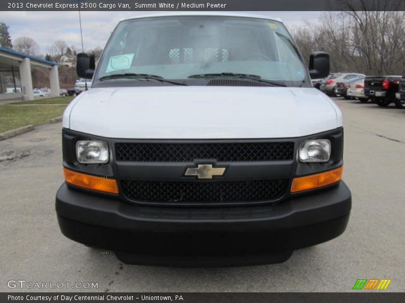 Summit White / Medium Pewter 2013 Chevrolet Express 2500 Cargo Van