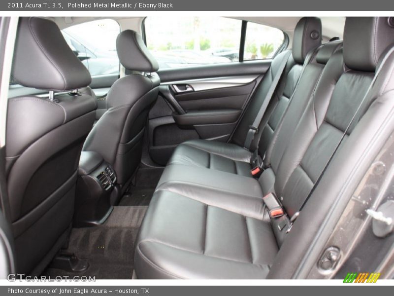 Polished Metal Metallic / Ebony Black 2011 Acura TL 3.5