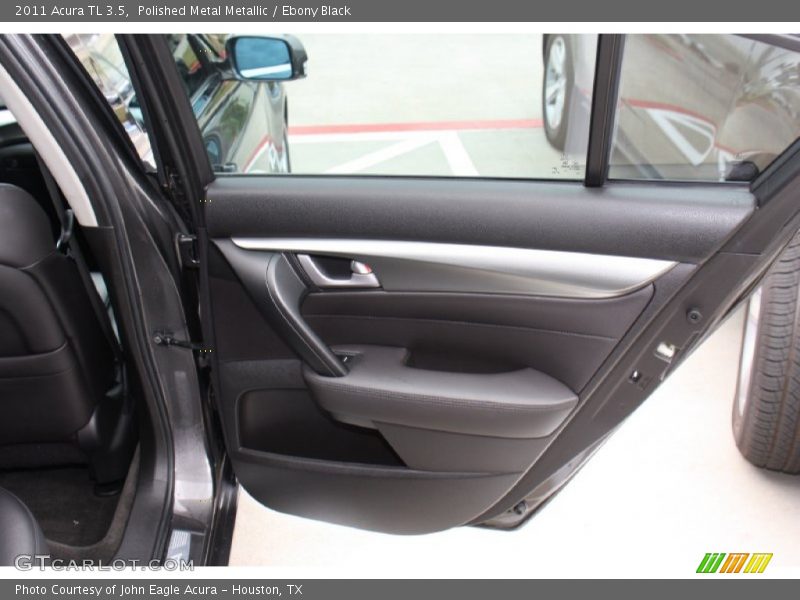 Polished Metal Metallic / Ebony Black 2011 Acura TL 3.5