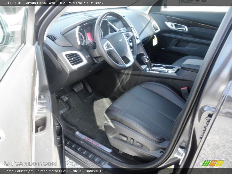 Iridium Metallic / Jet Black 2013 GMC Terrain Denali AWD