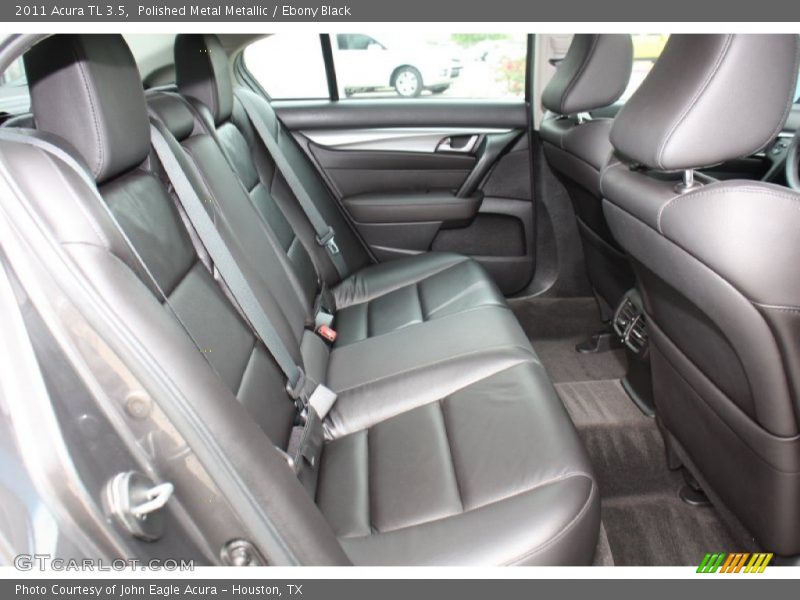 Polished Metal Metallic / Ebony Black 2011 Acura TL 3.5
