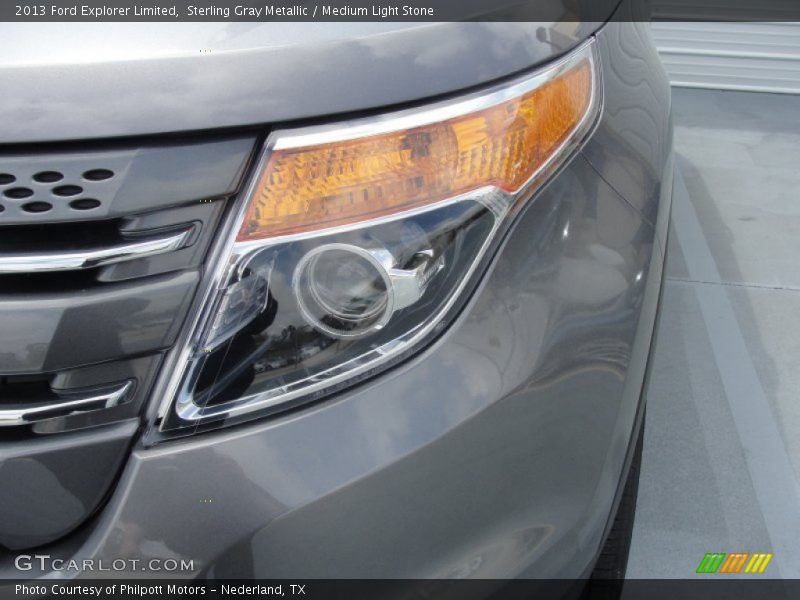 Sterling Gray Metallic / Medium Light Stone 2013 Ford Explorer Limited
