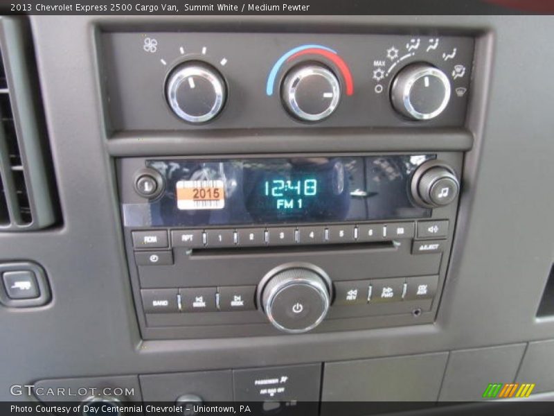 Summit White / Medium Pewter 2013 Chevrolet Express 2500 Cargo Van