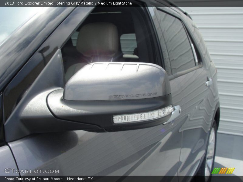 Sterling Gray Metallic / Medium Light Stone 2013 Ford Explorer Limited