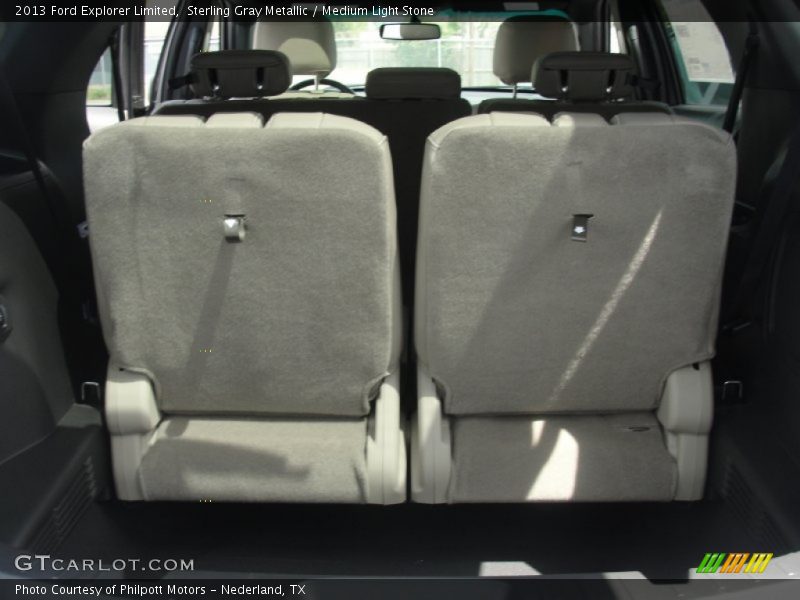 Sterling Gray Metallic / Medium Light Stone 2013 Ford Explorer Limited