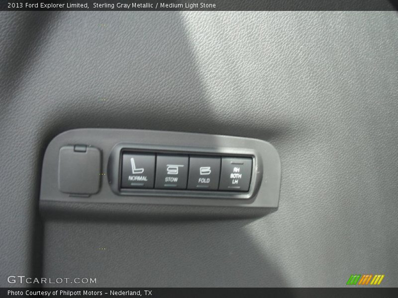 Sterling Gray Metallic / Medium Light Stone 2013 Ford Explorer Limited