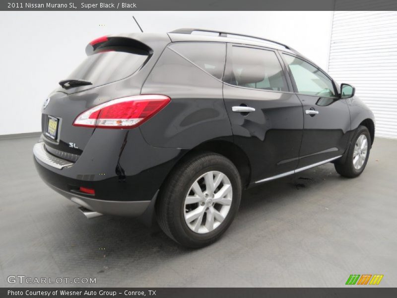 Super Black / Black 2011 Nissan Murano SL
