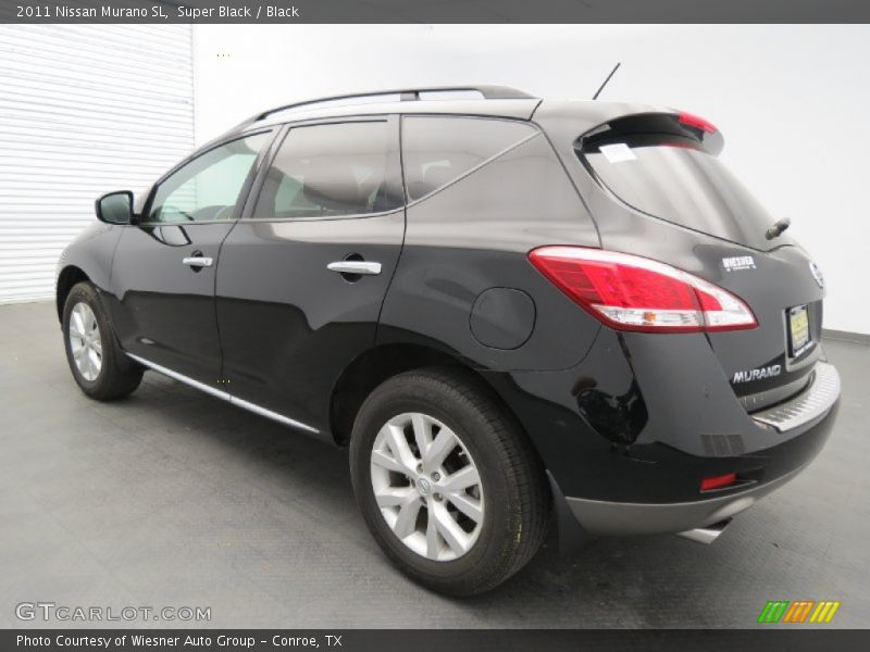 Super Black / Black 2011 Nissan Murano SL