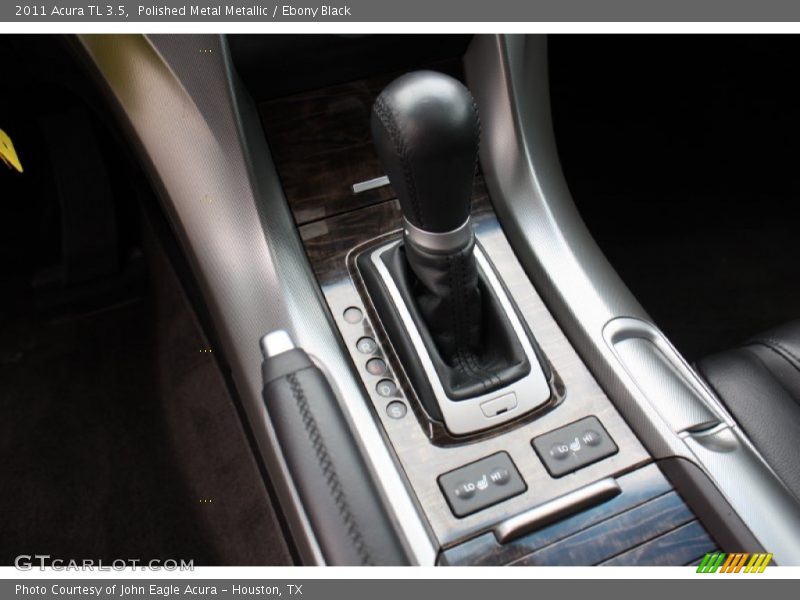 Polished Metal Metallic / Ebony Black 2011 Acura TL 3.5