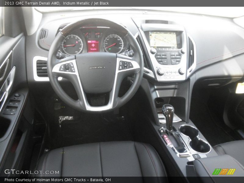 Iridium Metallic / Jet Black 2013 GMC Terrain Denali AWD