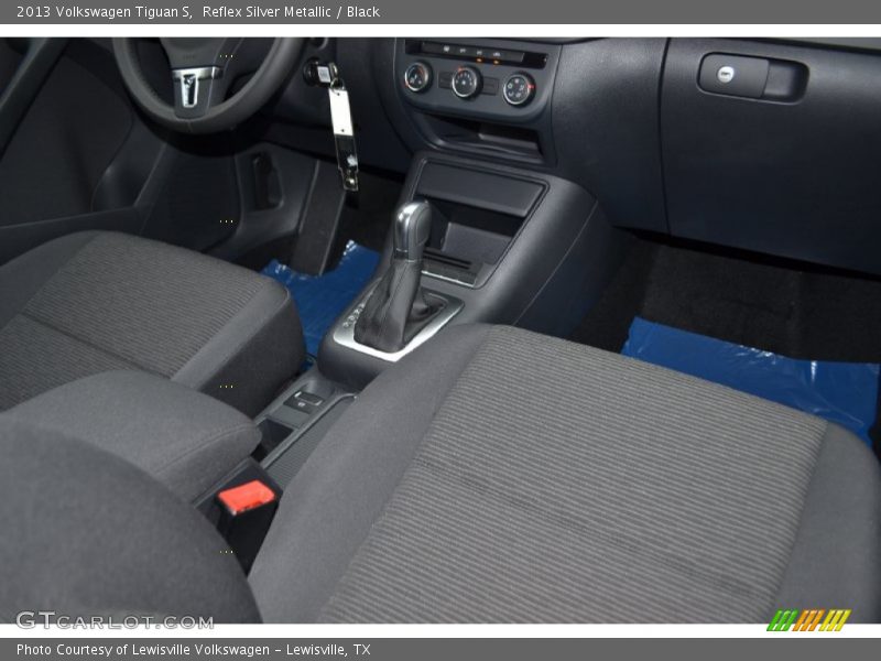 Reflex Silver Metallic / Black 2013 Volkswagen Tiguan S