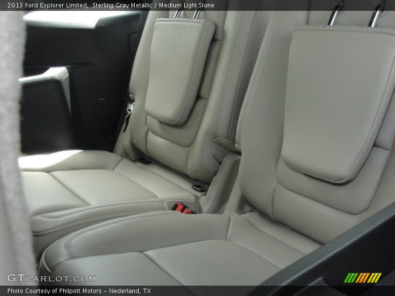 Sterling Gray Metallic / Medium Light Stone 2013 Ford Explorer Limited
