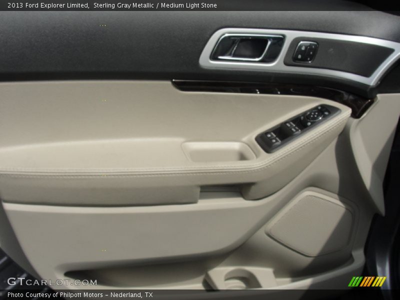 Sterling Gray Metallic / Medium Light Stone 2013 Ford Explorer Limited