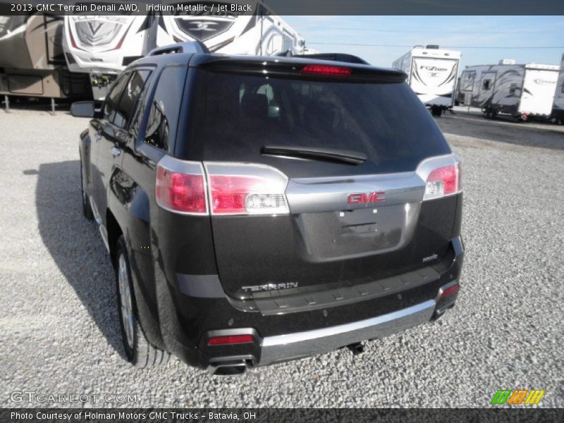 Iridium Metallic / Jet Black 2013 GMC Terrain Denali AWD