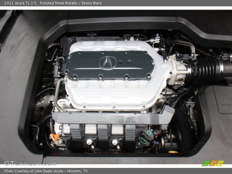 Polished Metal Metallic / Ebony Black 2011 Acura TL 3.5
