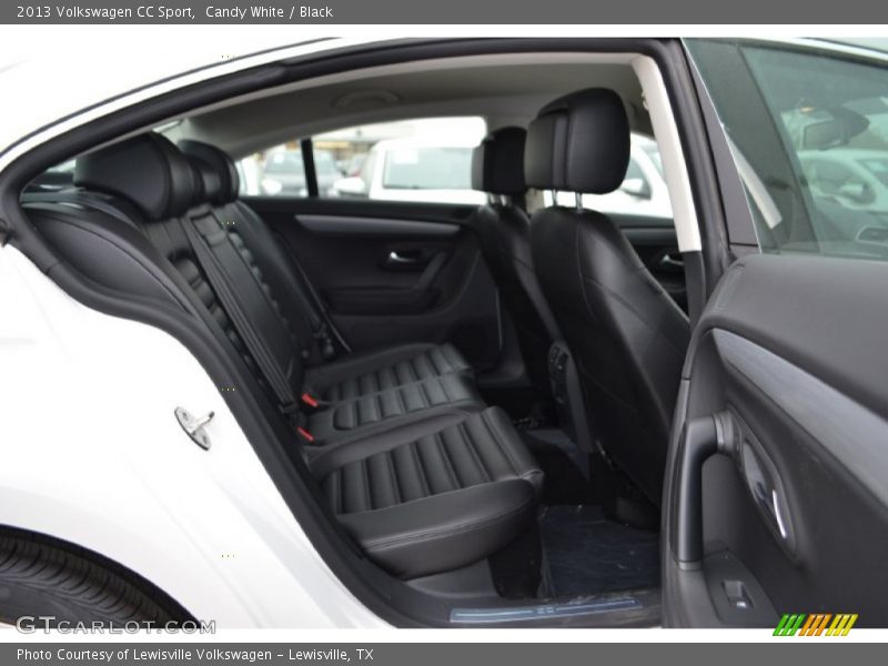 Candy White / Black 2013 Volkswagen CC Sport