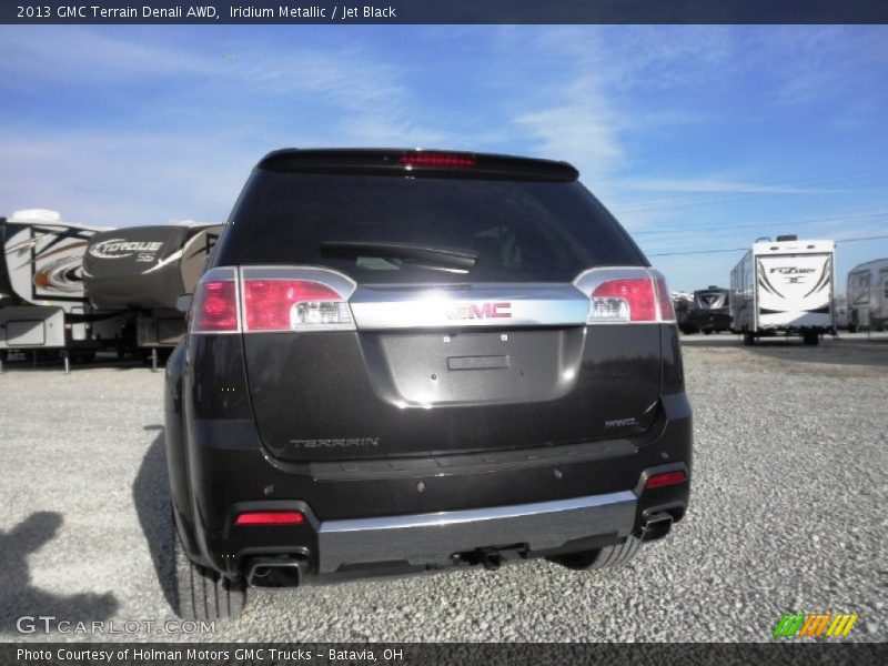 Iridium Metallic / Jet Black 2013 GMC Terrain Denali AWD
