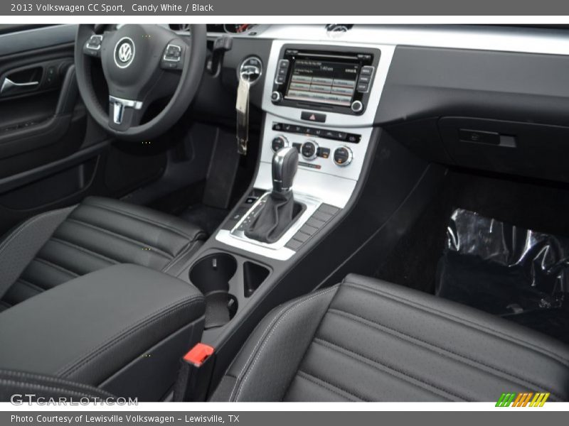 Candy White / Black 2013 Volkswagen CC Sport