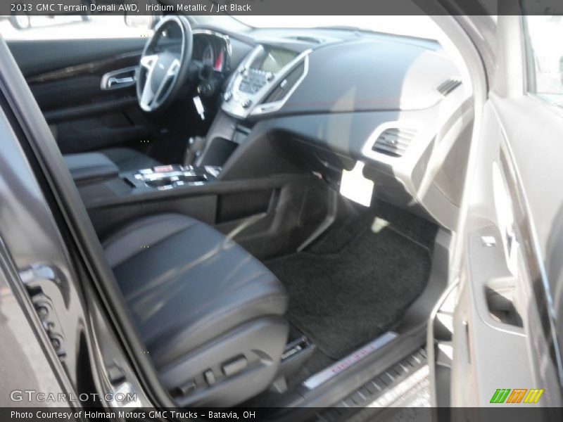 Iridium Metallic / Jet Black 2013 GMC Terrain Denali AWD