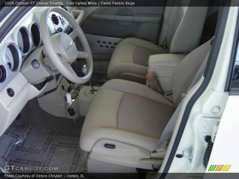 Cool Vanilla White / Pastel Pebble Beige 2008 Chrysler PT Cruiser Touring
