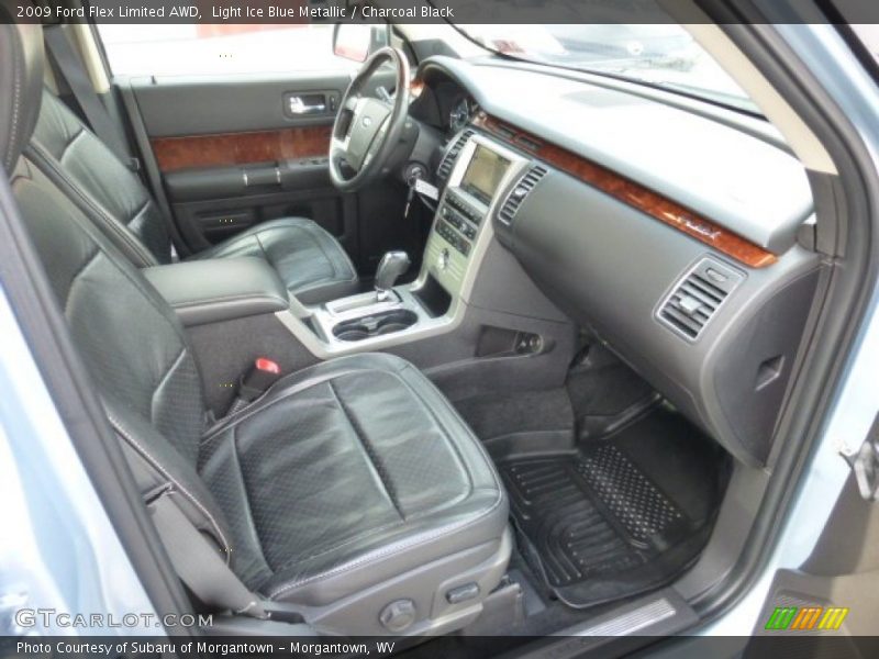 Light Ice Blue Metallic / Charcoal Black 2009 Ford Flex Limited AWD