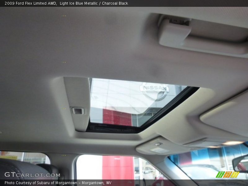 Light Ice Blue Metallic / Charcoal Black 2009 Ford Flex Limited AWD