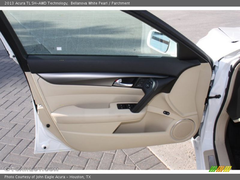 Bellanova White Pearl / Parchment 2013 Acura TL SH-AWD Technology