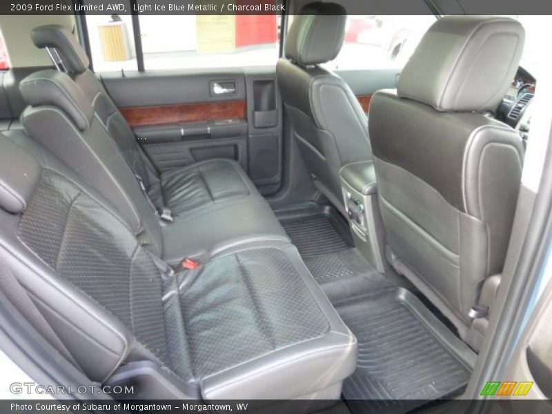 Light Ice Blue Metallic / Charcoal Black 2009 Ford Flex Limited AWD