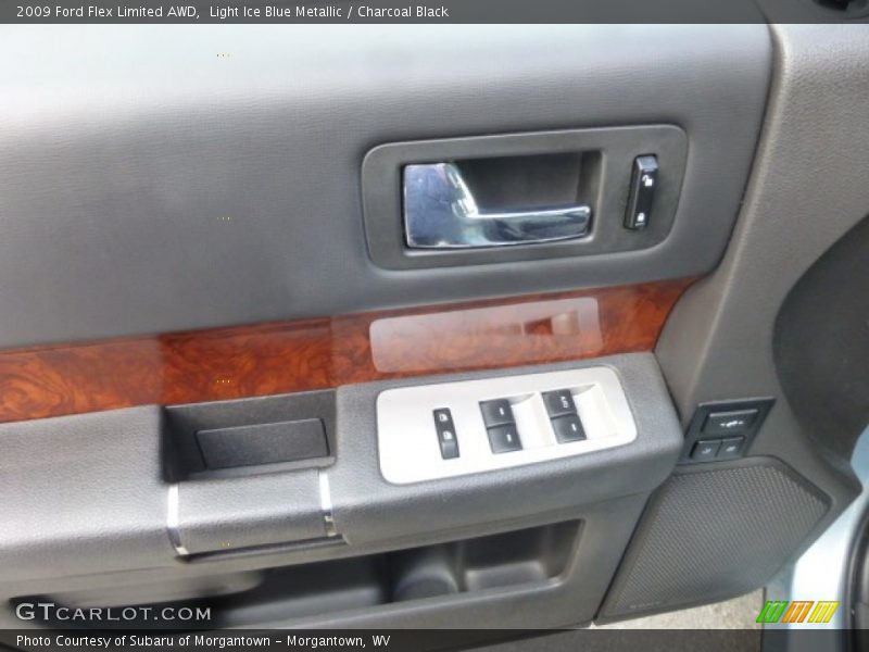 Light Ice Blue Metallic / Charcoal Black 2009 Ford Flex Limited AWD