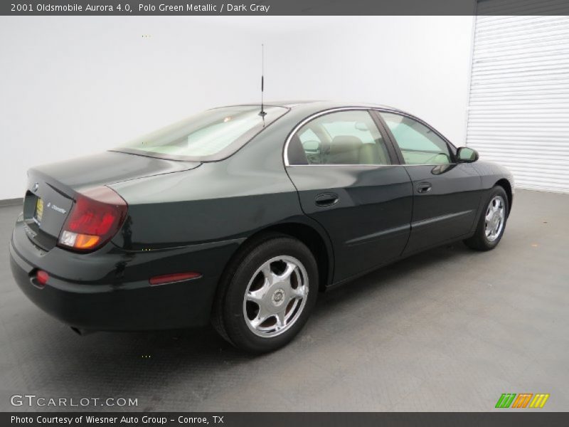 Polo Green Metallic / Dark Gray 2001 Oldsmobile Aurora 4.0