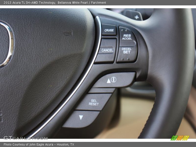Bellanova White Pearl / Parchment 2013 Acura TL SH-AWD Technology