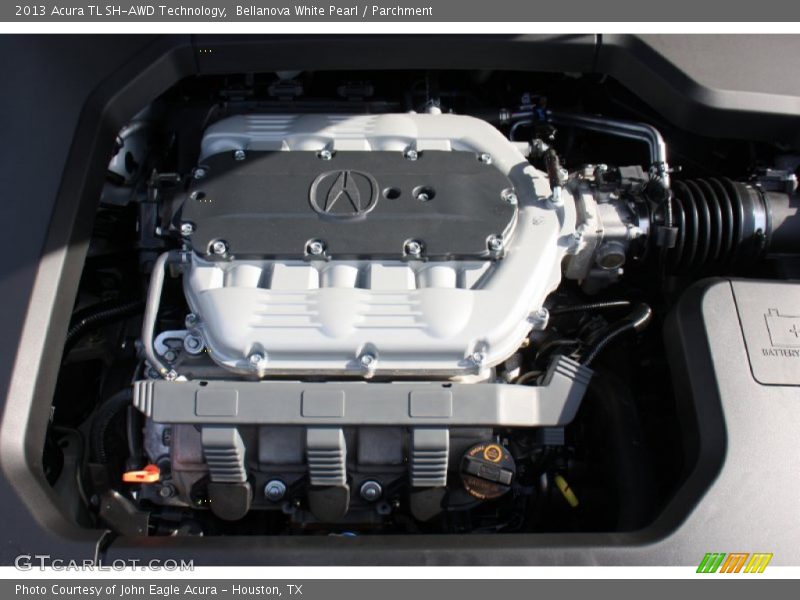 Bellanova White Pearl / Parchment 2013 Acura TL SH-AWD Technology