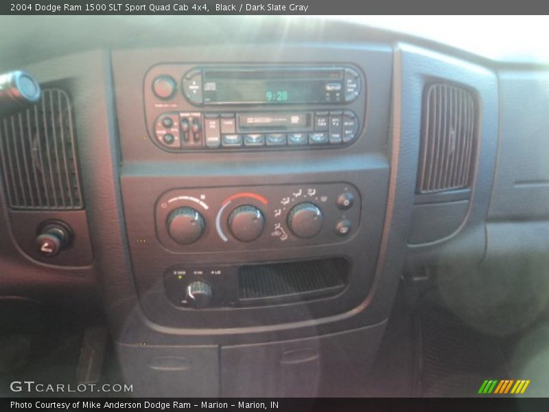 Black / Dark Slate Gray 2004 Dodge Ram 1500 SLT Sport Quad Cab 4x4