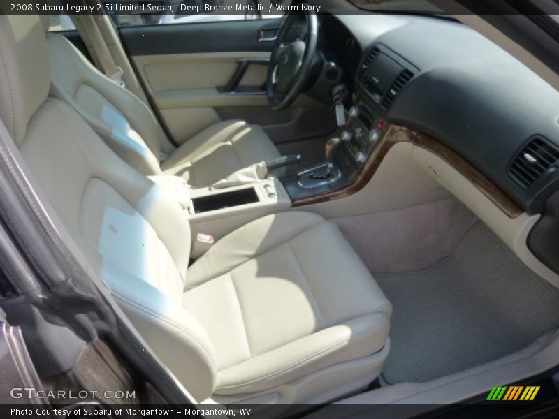 Deep Bronze Metallic / Warm Ivory 2008 Subaru Legacy 2.5i Limited Sedan