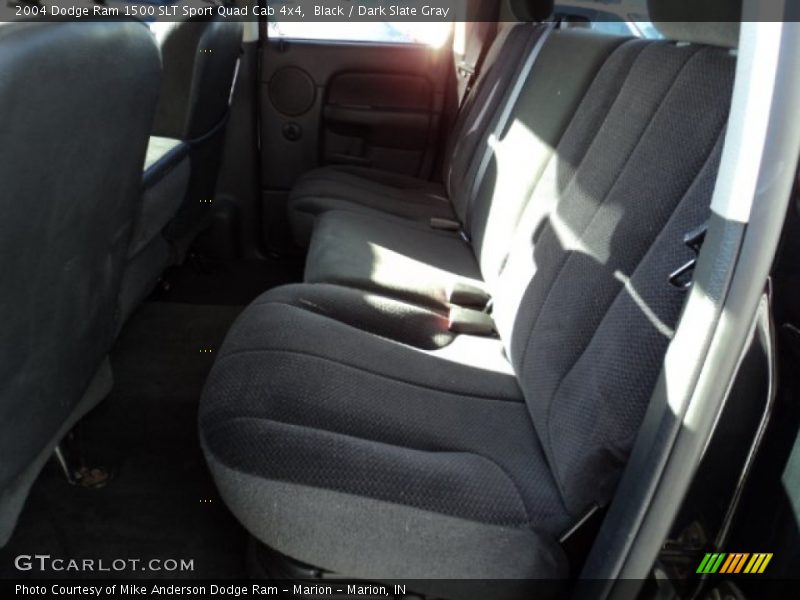 Black / Dark Slate Gray 2004 Dodge Ram 1500 SLT Sport Quad Cab 4x4