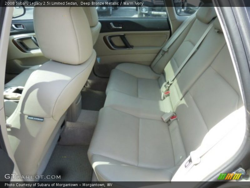 Deep Bronze Metallic / Warm Ivory 2008 Subaru Legacy 2.5i Limited Sedan
