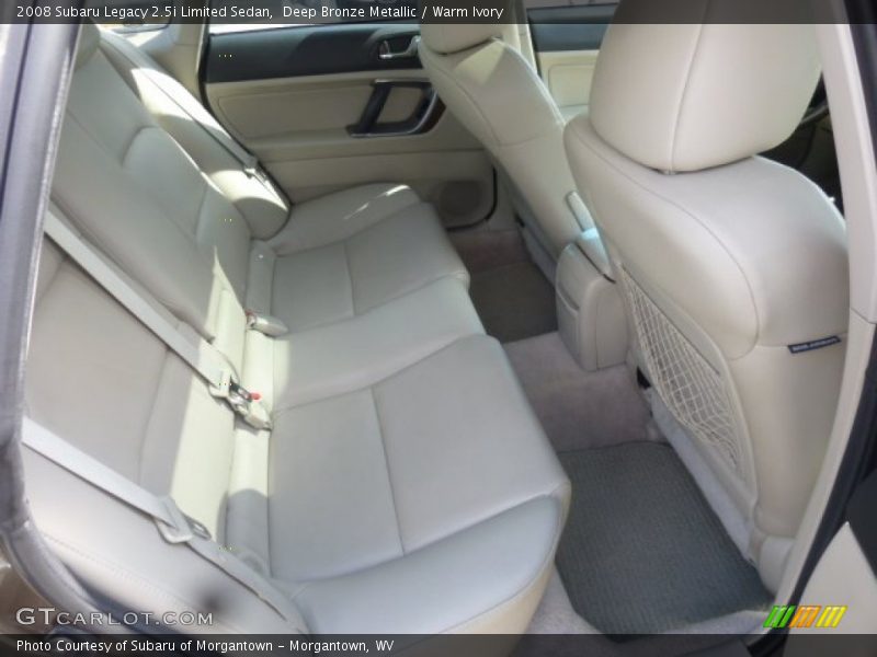 Deep Bronze Metallic / Warm Ivory 2008 Subaru Legacy 2.5i Limited Sedan