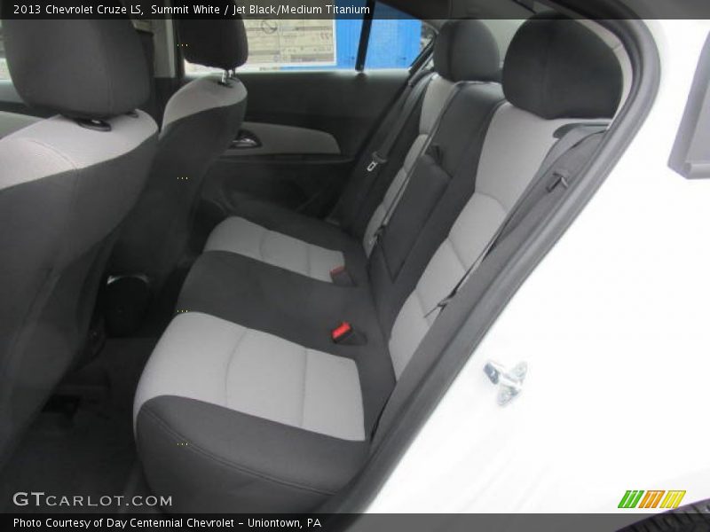 Summit White / Jet Black/Medium Titanium 2013 Chevrolet Cruze LS