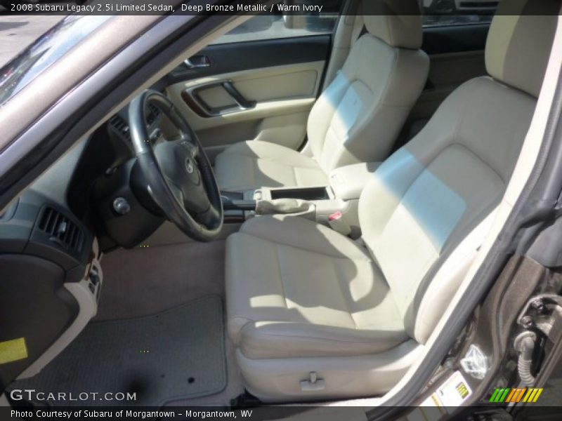 Deep Bronze Metallic / Warm Ivory 2008 Subaru Legacy 2.5i Limited Sedan