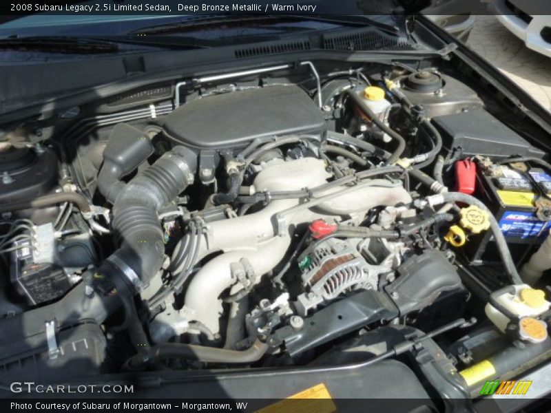 Deep Bronze Metallic / Warm Ivory 2008 Subaru Legacy 2.5i Limited Sedan